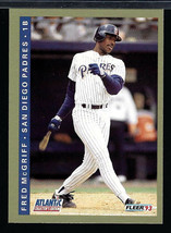 1993 Fleer Atlantic Collector&#39;s Choice Edition #15 - Fred McGriff - Padres - £0.98 GBP