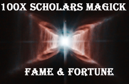 200x Seven Scholars Fame &amp; Fortune Suas Fortunas Extreme Magick Ring Pendant - £111.72 GBP