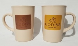 GODIVA Belgium 1926 Coffee Cocoa Cups Mugs Lot of 2 - $14.47