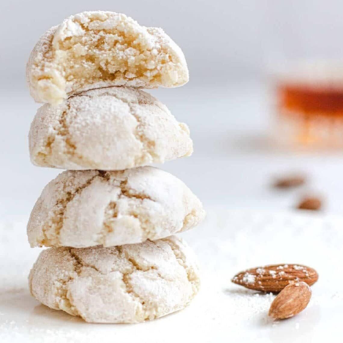 Andy Anand Gourmet 20 pcs Italian Soft Amaretti Almond Cookies Assorted , Gluten - $34.49