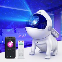 Galaxy Projector Night Light, Star Projector 360 Adjustable Space Dog Lamp With  - £52.85 GBP