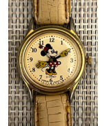 Lorus Quartz Minnie Mouse Ladies Wrist Watch - Vintage Runs Great! - £14.44 GBP