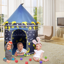 Pop Up Play Tent Large Kids Boys Girls Prince Castle Outdoor Indoor Play... - $64.99