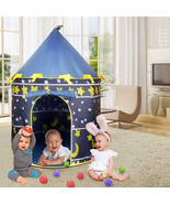 Pop Up Play Tent Large Kids Boys Girls Prince Castle Outdoor Indoor Play... - $64.99