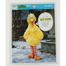 Vintage 1977 Whitman Frame-Tray Puzzle Sesame Street Big Bird - $7.75