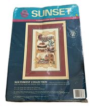 1995 Sunset SOUTHWEST Collection Counted Cross Stitch Kit #13567 - NEW - $18.51