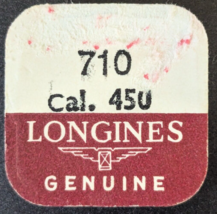 NOS NEW Genuine Longines Cal. 450 Watch Pallet Fork - Part# 710 - Sealed Blister - $23.75