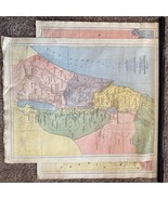 VTG 1910 Set of 5 Pull Down Bible/School Maps Palestine/Roman Empire/Jes... - £380.39 GBP