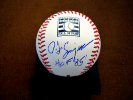 Oj Simpson Hof 85 Buffalo Bills Signed Auto Hof Logo Game Oml Baseball Jsa - $296.99