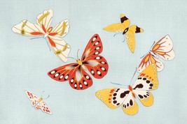 11899.Poster decor.Home Wall.Room Japan art.Kamisaka Sekka painting.Butterflies - £12.74 GBP+