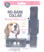 Goldman No Bark 50 Meter Range Remote Control Dog Trainer Collar No Shoc... - £20.83 GBP