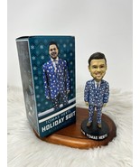 Tomas Hertl Holiday Suit Bobblehead Doll Figure San Jose Sharks NHL Hock... - $26.99