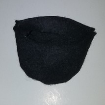 VTG REPLACEMENT &quot;SHOE&quot; ONLY Black Cloth Campbells Soup Kids Plush Accessory - $8.86