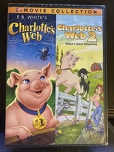 Charlotte&#39;s Web 1973 &amp; Charlotte&#39;s 2-Movie Collection DVD - £3.98 GBP