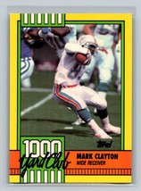 Mark Clayton #30a 1990 Topps Miami Dolphins 1000 Yard Club - £1.59 GBP
