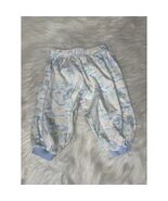 Carter&#39;s Baby Pants 9 Months Duck Pond Print White Blue Elastic Waist Ma... - $329.07 MXN