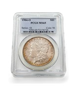 1904-O Silver Morgan Dollar Graded by PCGS as MS-65! Gorgeous Coin - $5,839.70 MXN