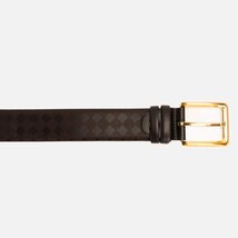 The Cenova Black Calfskin Belt image 5