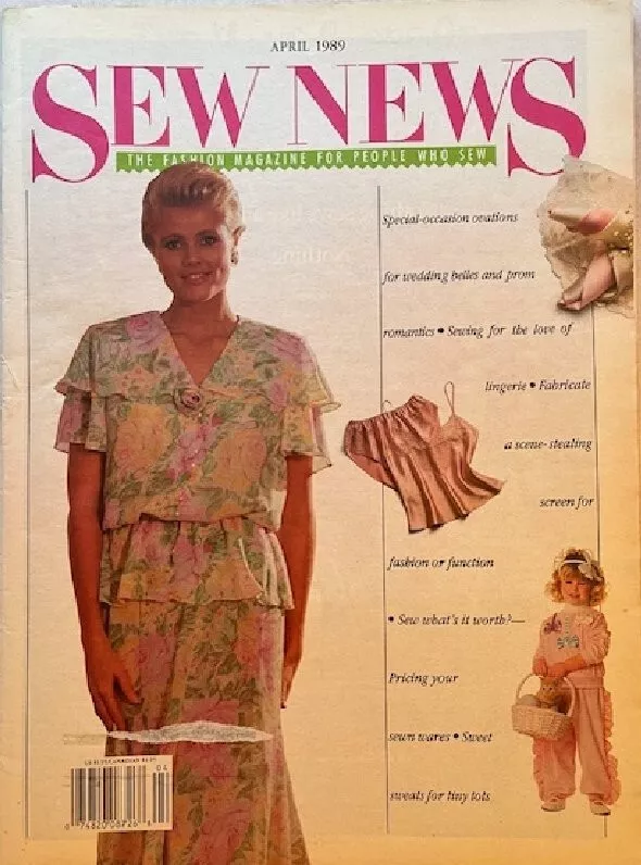 Sew News, April 1989 - £6.34 GBP