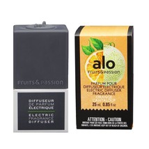 Alo Orange Cantaloup Electric Fragrance Diffuser Refill 25 ml and Grey Plug Set - £17.35 GBP