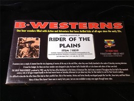 VHS Rider of the Plains 1931 Tom Tyler - £5.49 GBP