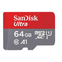 SanDisk 64GB Ultra SDSQUAR-064G-GN6MN microSDXC Memory Card C10 U1 A1 UH... - $9.89