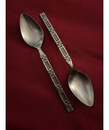 (2) Vtg Bravissimo Oval/Soup Spoon Nat’l Stainless 7.5” - $9.20