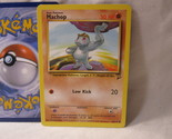 2000 Pokemon Card #78/130: Machop - Base Set 2 - $2.50