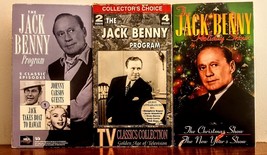 The Jack Benny Program 4 Vhs Tape Set With Guest Stars Johnny Carson &amp; Bob Hope - £14.37 GBP