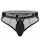MALE POWER COCK PIT RING THONG UNDERWEAR REMOVABLE POUCH BREATHABLE MESH - $32.57 CAD