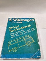 Volkswagen - Official Service Manual - Station Wagon / Bus - 1968 thru 1979 WORN - £23.15 GBP