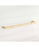 New 8&quot; Satin Brass Lunata Solid Brass Cabinet Pull by Signature Hardware - $16.95