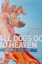 All Dogs Go To Heaven Movies 1 and 2 Double Feature DVD Buy One 2nd Ships Free - £7.95 GBP