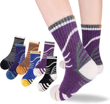 Children&#39;S Merino Wool Warm Walking Socks, Boys Girls Toddlers, Wicking ... - £25.94 GBP