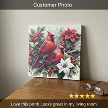 Diamond Painting Kit, Full Drill Round Cardinal 12x12 Inch, 5D DIY Art f... - $227.55 MXN