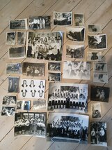A large collection of authentic vintage family photographs - $70.00
