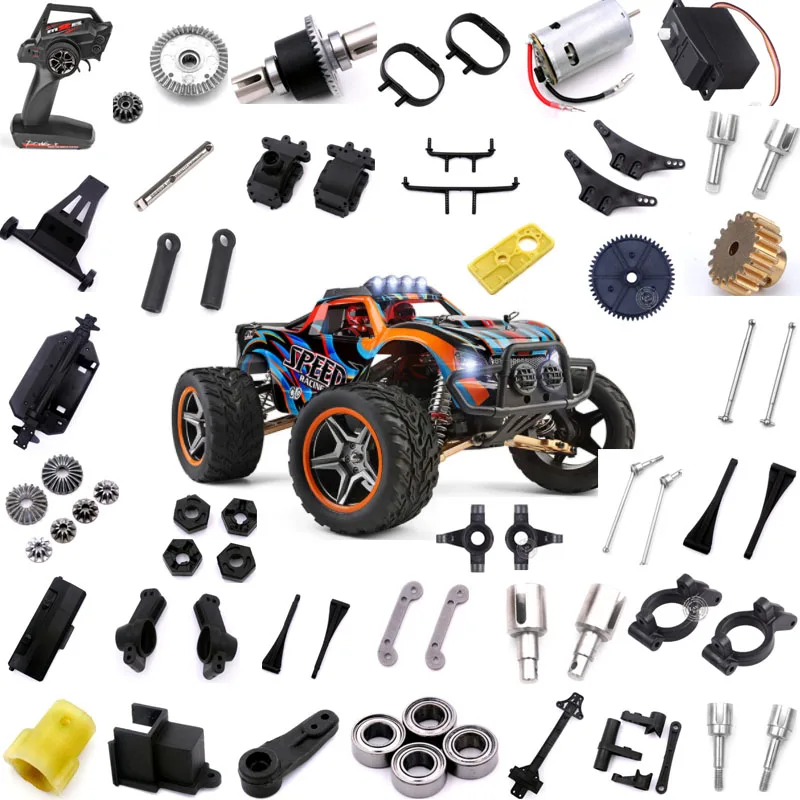 Control steering cup connection bearing arm nine bones transmissio for wltoys 104009 rc thumb200