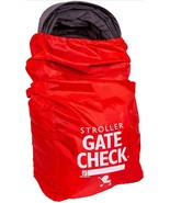 NEW ~ J.L. Childress Gate Check Bag for Standard &amp; Double Strollers ~ Red - £13.73 GBP