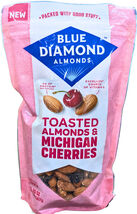 Blue Diamond Toasted Almonds &amp; Cherries 20 Ounce Bag EXP 11/2026 - $22.73