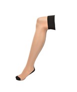 AGENT PROVOCATEUR Womens Stockings Astra Skinny Beige Size AP 1 28088 - £30.37 GBP