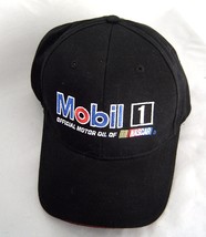  Mobil 1 Hat Cap Logo Baseball Nascar Racing Back Adjustable Black Otto Cool - $12.99