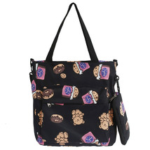 Fashion Girl Cute Shopper Tote Print Set Messenger Bag Lady Female Crossbody Bag - £24.19 GBP