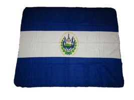 AES El Salvador Flag 50x60 Polar Fleece Blanket Throw - £14.19 GBP