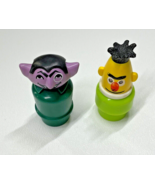 Vintage Sesame Street Fisher Price Little People Bert And The Count - $19.99