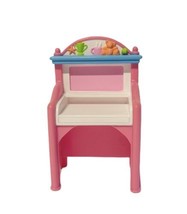 FISHER PRICE Loving Family Pink Art Desk 1999 Dollhouse Childs Furniture EUC - £7.16 GBP