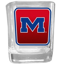 Mississippi Rebels Shot Glass Square NCAA College Souvenir Fan Gear Team... - $39.99