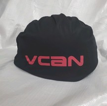 Vcan V531 Cruiser Adult Motorcycle Half Helmet Solid Black Lg 59-60cm Certified image 2