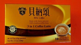 2 PACK 3 IN 1 COFFEE LATTE MADE WITH FINELY SELECTED 100% ARABICA COFFEE... - $27.72