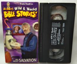 VHS Mr Henrys Wild &amp; Wacky Bible Stories: All About Salvation (VHS 2002 ... - £7.91 GBP