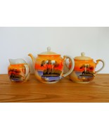 Lovely vintage made in Japan teapot, creamer &amp; sugar bowl matched set - €43,07 EUR